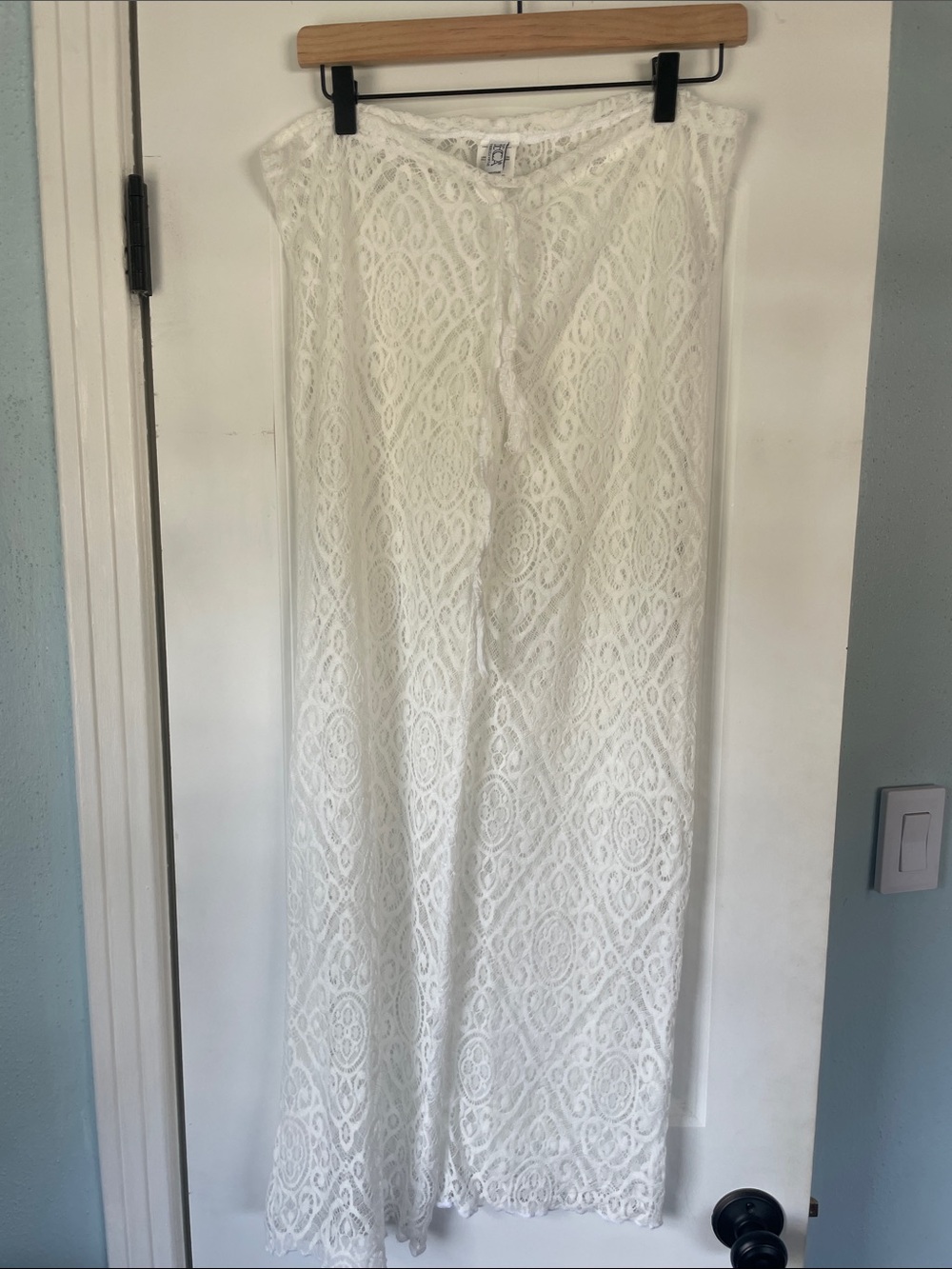 Becca by Rebecca Virtue Lace Coverup Pants